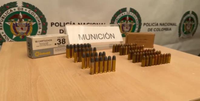  las diferentes actividades de prevención y control de nuestros uniformados logrando incautar mas de 83 cartuchos de diferentes  calibres.