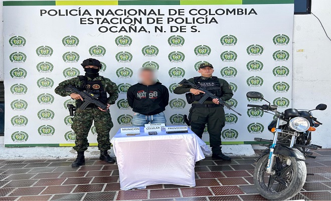 Norte de Santander contra el crimen: captura de integrante del grupo delictivo organizado EPL "Los Pelusos” en Ocaña