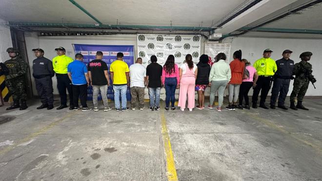 Operación “Colibrí” desarticulado el GDCO “La Colonia” en Bucaramanga