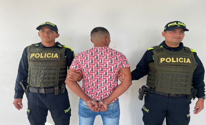 Capturan a ciudadano por orden Judicial 