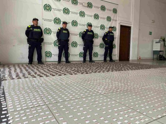 Otro golpe más a las finanzas de grupos delincuenciales: incautación de estupefacientes en el sector del Galán