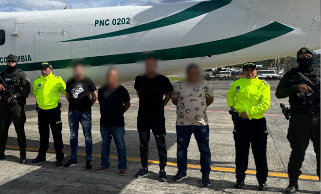 Capturados de operaci&oacute;n Cavana