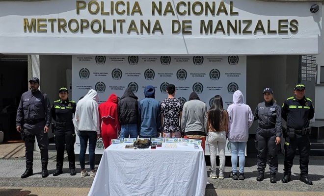 Policía de Manizales desarticula el grupo delincuencial Cuman
