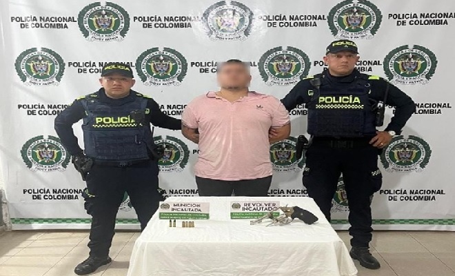 estos fueron dejados a disposición por los delitos de tráfico, fabricación y porte de armas de fuego, hurto y lesiones personales.