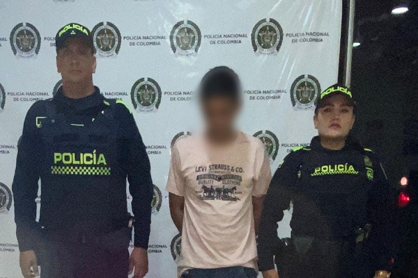 Policía Nacional captura a hombre de nacionalidad extranjera en Neiva