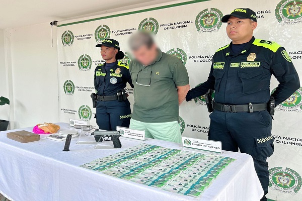 Capturado presunto cabecilla del microtráfico en la comuna 1 de Neiva