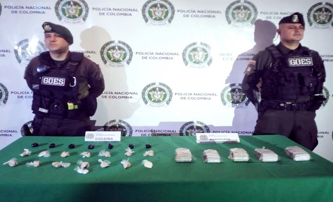 La Policía Nacional en Neiva logra hallazgo de estupefacientes en la comuna 8