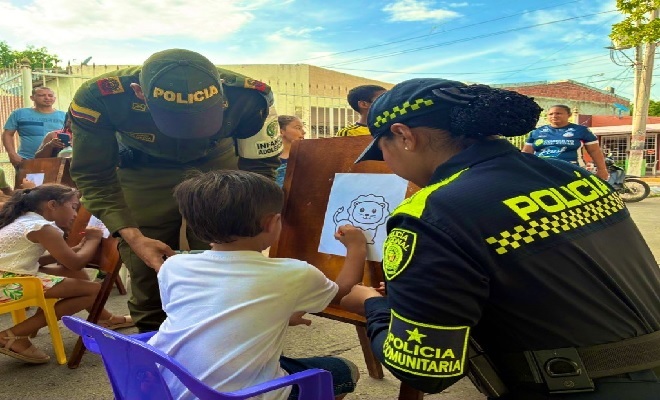 Estrategia de acercamiento a la comunidad y promoción de entornos seguros para niños, niñas y adolescentes.