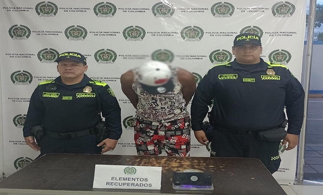 La Policía Nacional logra capturar un hombre por el delito de receptación
