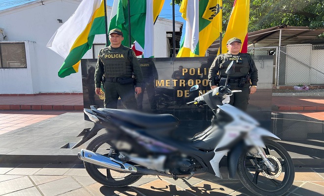La Policía logra la recuperación de una motocicleta