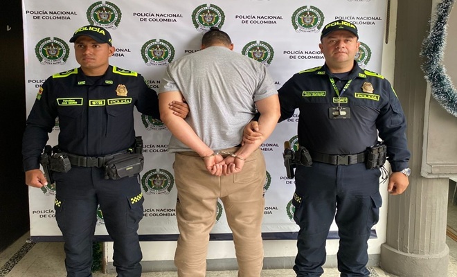 Capturado en Villamaría alias “Sangre Yuca”, requerido por autoridades de Antioquia