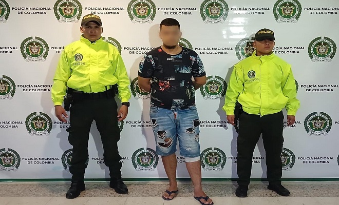 Policía en Neiva captura “El Burro” por hurto calificado y agravado