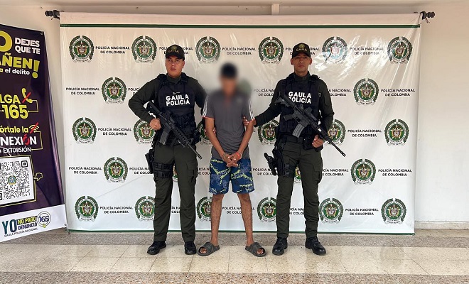 Capturado un hombre por extorsión y concierto para delinquir