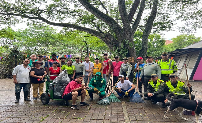 Policía Nacional en Neiva protege el medio ambiente