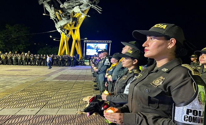 Policia Nacional lista para vivir con seguridad las festividades navideñas
