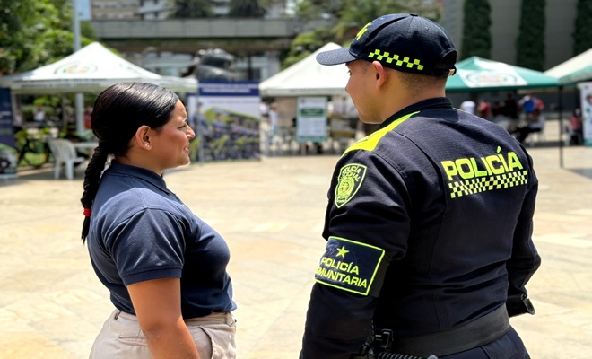 Policía comunitaria entrega recomendaciones