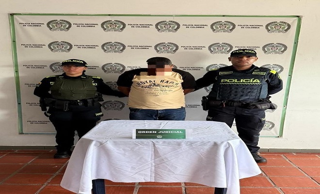 Capturado un hombre mediante orden judicial, por los delitos de homicidio agravado y fabricación, tráfico y porte de armas de fuego