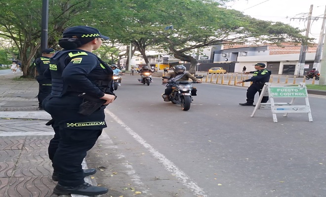 Policía Nacional en Neiva realiza planes de registro y control 