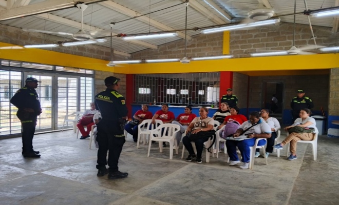 El Grupo de Protección a la Infancia y Adolescencia, desarrolló una jornada preventiva en un entorno deportivo