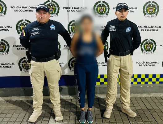 Mujer requerida por narcotráfico en Italia