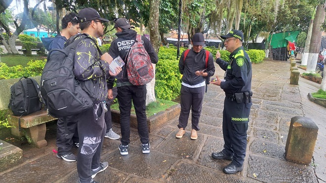 Más de 2.400 uniformados garantizaron la seguridad durante el puente festivo en Santander