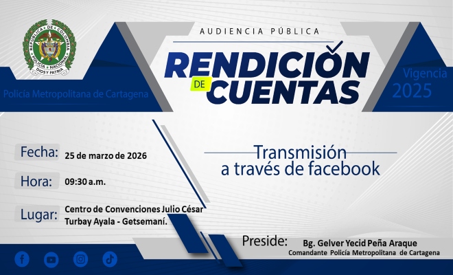Rendici&oacute;n de cuentas vigencia 2025