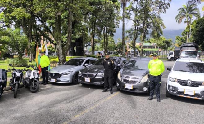 Estos son los vehículos vehículos y motocicletas recuperados en la ciudad de Ibagué