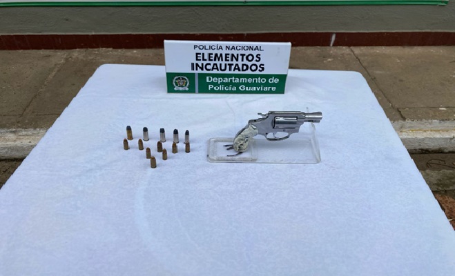 Captura porte ilegal Plan Cazador