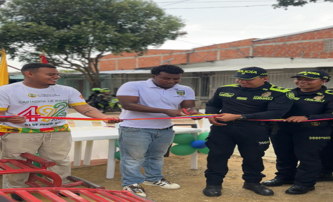 se inaugura nueva zona segura en el barrio san pedro mártir – sector villa carmen