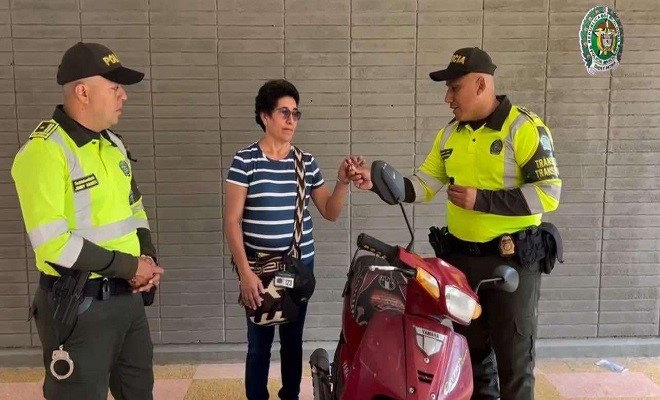 Ofensiva contra el hurto automotor por parte de la Seccional de Tránsito y Transporte de la Policía Tolima arroja excelentes resultados.