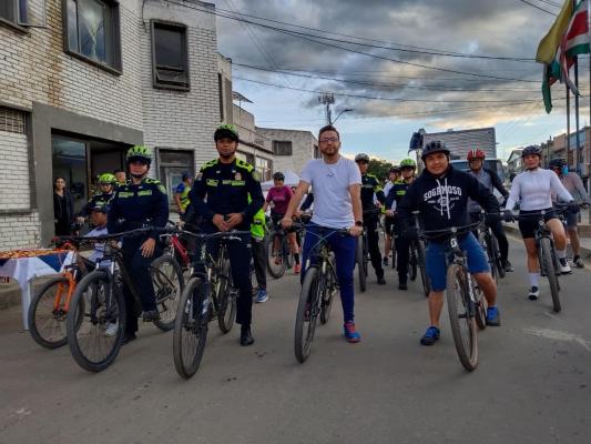 Sogamoso pedaleó por la seguridad y la convivencia ciudadana