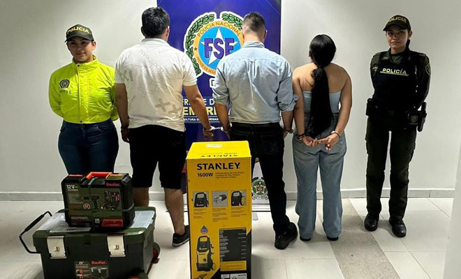 En un trabajo articulado con la red de cooperantes se logró recuperar los elementos.