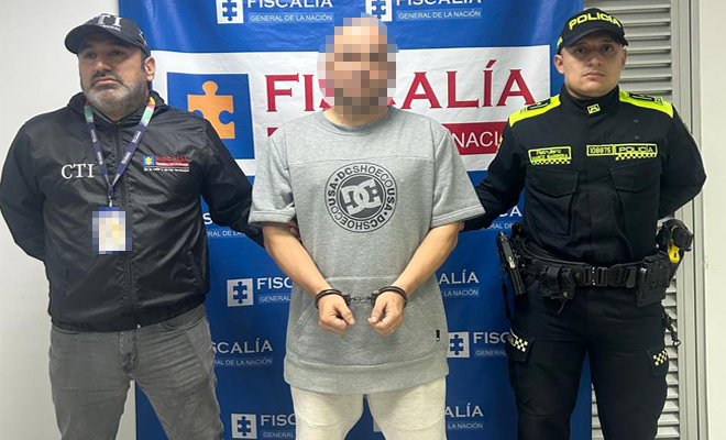 Un hombre capturado mediante orden judicial por el delito de hurto