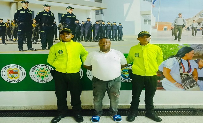 Una persona capturada por orden judicial por el delito de fabricación, tráfico o porte ilegal de armas de fuego