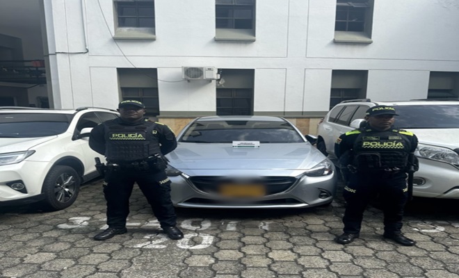 Vehículo recuperado