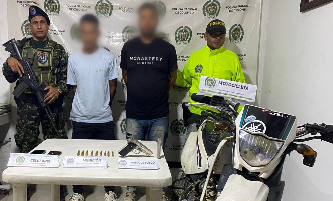 Capturados nueve presuntos integrantes de los “Pachenca” y del “Clan del Golfo”