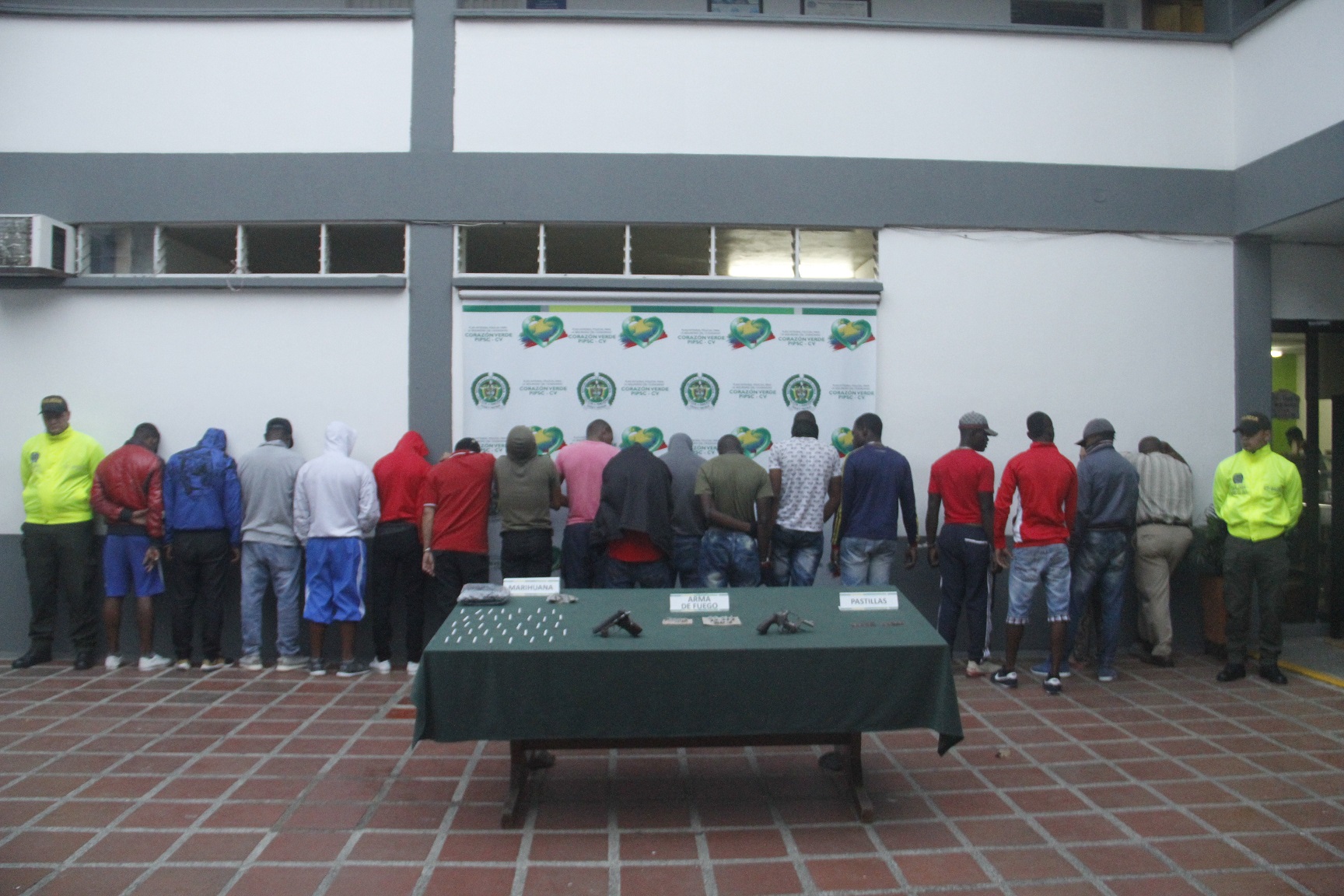 20 integrantes de "La comuna" fueron capturados 