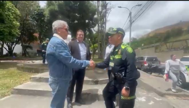 La Policía Metropolitana de Pasto fortalece entornos seguros mediante jornada de embellecimiento en el Parque Versalles