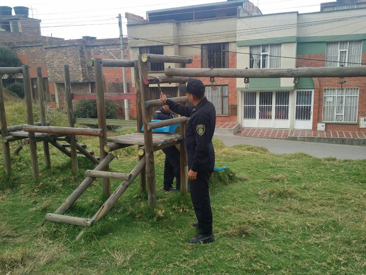 Actividad comunitaria ESMAD en Duitama 