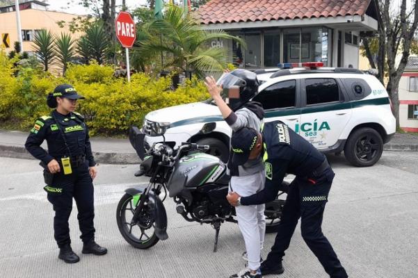 Actividades de prevención del delito en las calles de Manizales