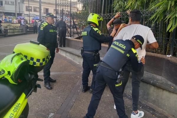 Actividades de registro y control a personas