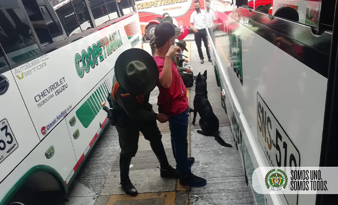 actividades de control en terminales de buses