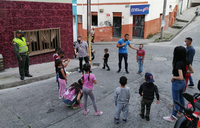 En Manizales fortalecemos el programa de ‘cívica infantil y juvenil’ en sectores vulnerables
