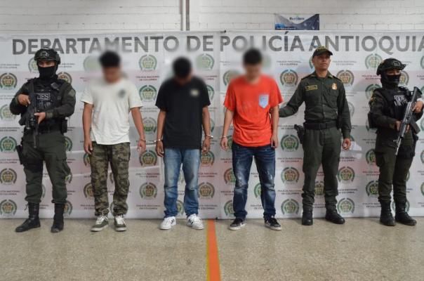 Capturados por agresión 