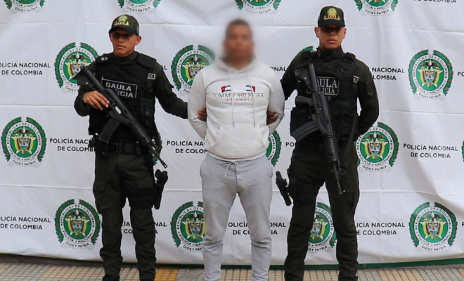 Cayó alias “Desscliux o el Soldado”, Gaula de la Policía del Magdalena lo capturó en el Atlántico