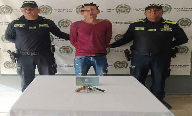 Cae en flagrancia alias ‘El Tota’, presunto responsable de múltiples delitos en Sabanalarga