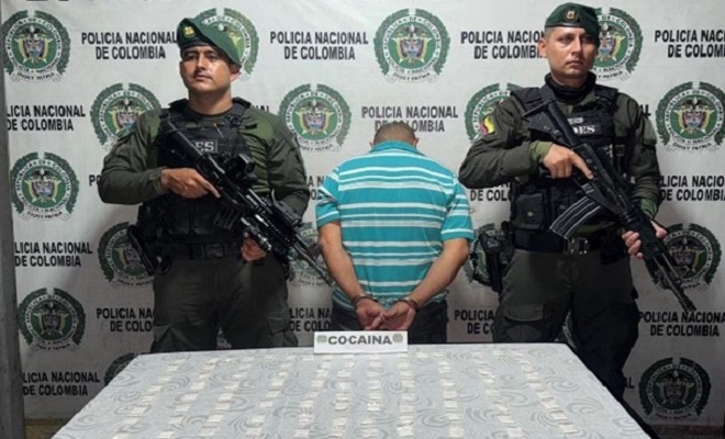 Tenía en su poder 105 dosis de cocaína