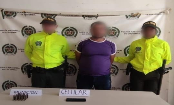 Al registrarlo le encontraron importante cantidad de munición para fusil