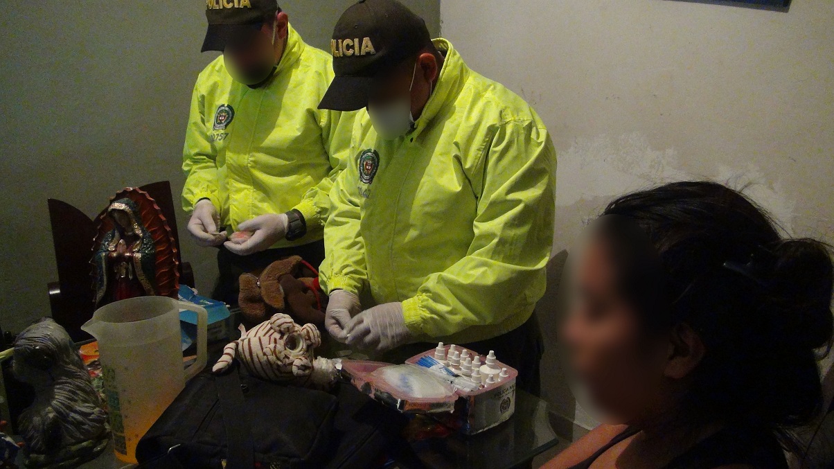 Capturada-por-el-delito-de-fabricación,tráfico o porte estupefacientes