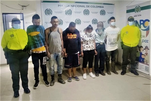 Allanamientos en La Celia 